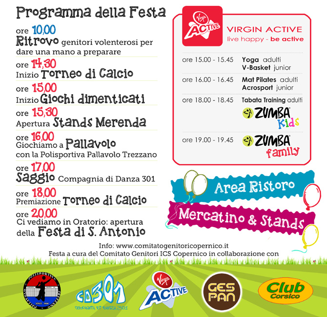 Programma festa della famiglia 2014